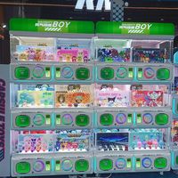 Distributeur de capsules à 6 unités, grande capacité de stockage, mécanisme de distribution stable, pour parcs d'attractions, commerces, usines, fourniture OEM