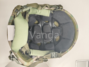 戦術的なカモフラージュカスタムケブラーヘルメットFASTハイカット戦術的なヘルメット - Product Image 6