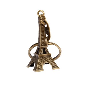 <b>Retro</b> Exquisite Merchant Paris Eiffel Tower Keychain Zinc Alloy Metal Durable <b>Gift</b> - Product Image 5