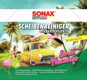 Limpiador de Vidrios Sweet Flamingo 3L, el Más Vendido, Listo para Usar, con Aroma Frutal Único para el Cuidado de Vidrios de Automóviles - Product Image 5