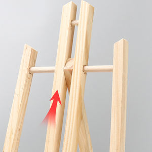 カスタムプロ仕様ディスプレイミニ木製スタンドテーブルアーティスト用絵画スタジオイーゼル - Product Image 2