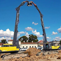ANTENG V250 Grande pelle vibrante montée sur excavatrice pour travaux d'infrastructure, avec moteur, pompe, roulement et boîte de vitesses entièrement intégrés