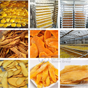 High-Efficiency Industrial Mango Intelligent Drying Oven Food grade trays Mango slices processing Fruit <b>Dehydrator</b> <b>Machine</b> - Product Image 3
