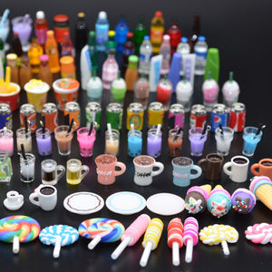 Figuritas Miniatura de Resina DIY de Personajes de Dibujos Animados y Comida y Bebida Mini al Por Mayor a Granel - Product Image 2