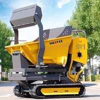 HUAYEE Hochwertiger Mini-Raupendumper 500kg Mikro-Mini-Dumper-Truck Günstiger Dieselmotor 4x4 Mini-Kipper-Dumper Preis