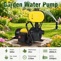 Pompe à eau auto-amorçante à pression contrôlée automatique de haute qualité pour l'irrigation des jardins, l'approvisionnement en eau des puits peu profonds et la réutilisation des eaux de pluie