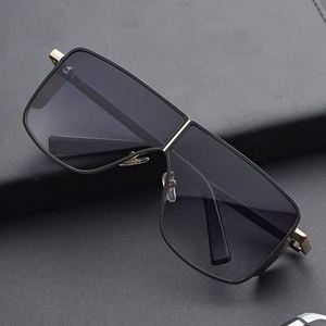 Gafas de Sol Cuadradas de Moda 2019, Estilo Siamés, con Logotipo Personalizado para Hombre, Protección UV400, Gafas de Sol de una Pieza para Mujer - Product Image 1