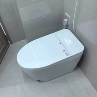 Bidet électrique de salle de bain avec sortie universelle S-trap 60-400mm et sortie universelle P-trap 180mm pour cuvette de toilettes