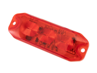 Petite barre lumineuse LED d'urgence pour voiture, 3 LED, clignotante, ambre, feux latéraux, installation facile