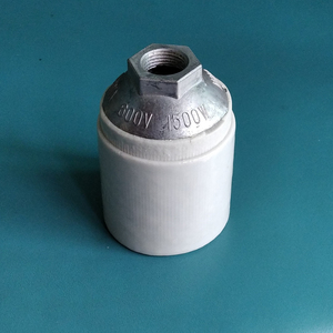 E40 Black Porcelain <strong>Socket</strong> with Grounding 250v Ceramic Lamp Holders Bulb <strong>Socket</strong> Lamp <strong>Base</strong> Light Fitting From Fuzhou - Product Image 6