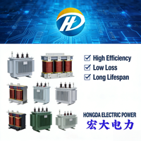 Transformateur de puissance triphasé immergé dans l'huile 1000kVA 1250kVA 1600kVA 2000kVA 10kV 380V/400V 50Hz à triple enroulement pour distribution
