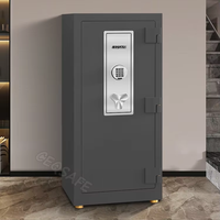Caja Fuerte Digital CEQSAFE Personalizada, Grande, Ignífuga y Antirrobo, para Hogar/Banco/Oficina, con Manija de Acero, Resistente al Fuego