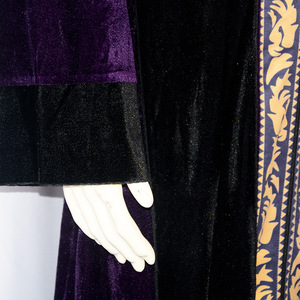 Costume de cosplay Dumbledore de pointe, cape en velours violet unisexe pour adulte avec broderie dorée, tenue de personnage de film et de série TV - Product Image 4