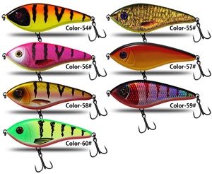 Señuelo de Pesca Jerk Bait de 100mm/120mm de Hundimiento Lento/Rápido para Capturar Lubina, Lucio y Lucioperca - Product Image 4