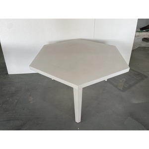Mesa de Centro Moderna 785 X 912 X 510 en Blanco y Dorado, Mueble para el Hogar - Product Image 5