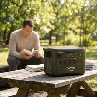 Générateur solaire 3600W 3072Wh LiFePO4 220V, station d'alimentation portable avec USB-C PD pour camping-cars, caravanes et fourgonnettes