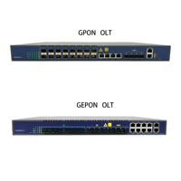HSGQ-G02 OLT Prix d'usine 2xGPON et 4xGE RJ45 1x10G SFP+ Modem 2 ports Modem fibre optique avec connecteur SC pour réseaux FTTH
