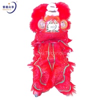 Costume de danse du lion chinois traditionnel Yushu Robot Dog, niveau de protection D, lavable, anti-plis, fabriqué à l'usine de Shanghai