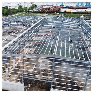 Estructura de Acero para Construcción, Taller, Almacén, Estructura de Acero al Carbono, Edificio de Oficinas, Estadio, Acero Ligero Industrial - Product Image 5