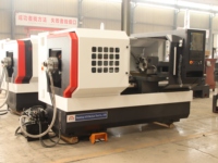 Torno Horizontal CNC CK6156 de Alta Eficiencia y Trabajo Mediano con Funciones Multifuncionales de Torneado de Alta Precisión y Control GSK