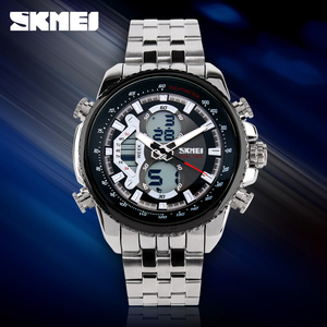 Di Vendita superiore Skmei 0993 Uomini Analogico Digitale di Allarme Choron Orologio Da Polso Relojes 3ATM Impermeabile Della Vigilanza di Sport - Product Image 4