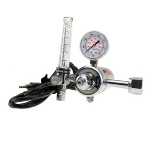 Régulateur de CO2 avec chauffage électrique 0-25 LPM pour le contrôle de la pression du gaz de soudage protégé GH-120 - Product Image 3