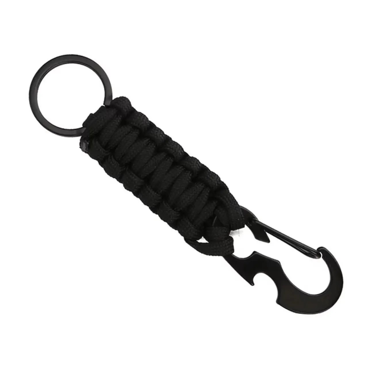 Hot selling outdoor survival seven core umbrella rope key chain hand woven key chain mountain key pendant