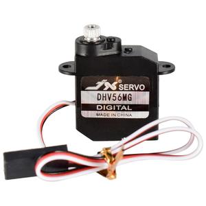 เซอร์โว JX DHV56MG DS ดิจิตอล คอร์เลส 1.2 กก. 0.10 วินาที เกียร์โลหะ HV 5.6 กรัม DC4.8V-7.4V 1520s/330Hz สำหรับรถบังคับ/โดรน DIY - Product Image 2