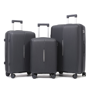Large Luxury Modern 3pcs PP Luggage Suitcase <strong>Trolley</strong> Bags 20/24/28inch Casters Lock Drawbars ROHS Certified Travel - Product Image 1