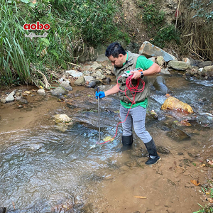 Aobo mở-kênh xách tay điện từ vận tốc đo lưu lượng tùy chỉnh OEM Thủy Văn nước lưu lượng kế - Product Image 3