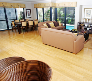 Plancher en <span class=keywords><strong>bambou</strong></span> <span class=keywords><strong>massif</strong></span> écologique à lames flottantes - pour salons - Product Image 6