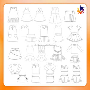 Vestido de Yoga Personalizado com Alças em Malha, Saia de Golfe, Vestido Infantil para Meninas, Vestido de Verão para Bebês - Product Image 5