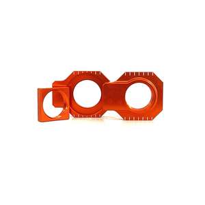 Arancione per KTM SX 250 13-22 tendicatena regolatori per moto accessori - Product Image 1
