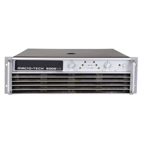 KASP - Rack de sonorisation en aluminium durable pour extérieur, avec microphone sans fil, haut-parleur actif et amplificateur haute puissance Ohm