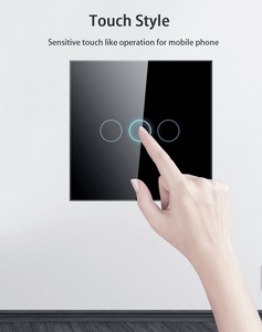 Xzj 1/2/3 gang Dễ dàng cài đặt đặt hàng số lượng lớn giảm giá interruptor inteligente Wifi chuyển đổi nhà thông minh cho khách sạn/văn phòng - Product Image 3