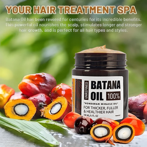 Crema de Aceite de Batana 100% Pura Sin Refinar Antiencrespamiento Fortalece el Cabello Deja un Cabello Suave Hidratación Profunda Apoyo al Crecimiento del Cabello - Product Image 2