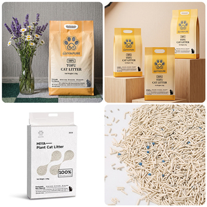 <span class=keywords><strong>Litière</strong></span> pour <span class=keywords><strong>chat</strong></span> en tofu de qualité supérieure, biodégradable, respectueuse de l'environnement, naturelle, vente en gros, approvisionnement en vrac, usine - Product Image 5