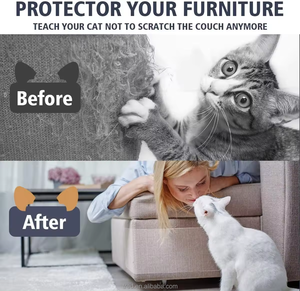 Protection de <span class=keywords><strong>canapé</strong></span> résistante et facile à appliquer, <span class=keywords><strong>anti</strong></span>-griffures et protection pour les coins de <span class=keywords><strong>canapé</strong></span>, les murs, les portes - Product Image 4