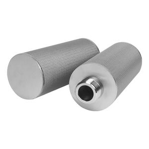 Elemento de filtro de malla sinterizada de acero inoxidable 304 Filtro de polvo de 5um 70*192 Elemento de filtro de metal multicapa - Product Image 4