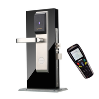 ORBITA E3041 Serrure de porte IP54 étanche et anti-humidité pour bois/acier/aluminium/verre, avec carte hôtelière, sécurité de niveau professionnel, SDK Cloud et application Tuya