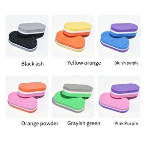 2023 Hot Mini bloc de polissage Double face 100/180 grain éponge tampons à ongles Mini bloc de limes à ongles pour ongles en acrylique - Product Image 3