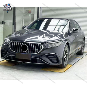Venta caliente W214 E53 estilo AMG para <span class=keywords><strong>Mercedes</strong></span> Clase <span class=keywords><strong>E</strong></span> W213 2016-2023 E200 <span class=keywords><strong>E300</strong></span> E350e E450 Kit de carrocería de parachoques de rejilla de estiramiento facial Exterior - Product Image 3