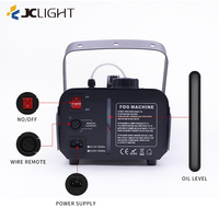 Machine à brouillard de fumée 1000W avec 6 pièces Rgb 3 en 1 Led Stage Effect Light Party Smoke Fog Machine pour mariage