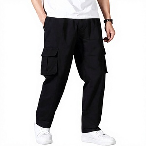 Pantalon cargo kaki exclusif pour homme, plusieurs poches, taille élastique, décontracté, respirant, écologique, antistatique, imperméable - Product Image 3