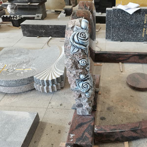 Заказной индора памятник с розами жажда надгробия - Product Image 6