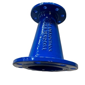 Đôi mặt bích côn phụ kiện PN16 áp suất thấp gang kẽm ASTM tiêu chuẩn cho đầu nước dầu Mô hình sơn xử lý bề mặt - Product Image 2