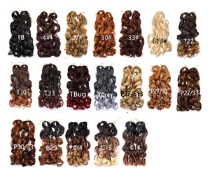 3X <span class=keywords><strong>Tresses</strong></span> françaises bouclées pour <span class=keywords><strong>tresses</strong></span> au crochet, fibres premium pré-étirées, 3X boucles françaises, 22 pouces, en stock, livraison rapide - Product Image 4