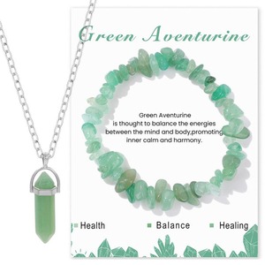 Nouveau bracelet en pierres naturelles avec citrine, œil <span class=keywords><strong>de</strong></span> <span class=keywords><strong>tigre</strong></span>, fluorite et pendentif simple, bracelet élastique pour femmes - Product Image 3