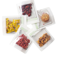 Sacs d'emballage alimentaire de poche debout d'impression personnalisée de sac d'emballage de fenêtre transparente pour le biscuit de sucrerie
