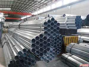 Tuyau en acier galvanisé de haute qualité Sch40 ASTM A53 4 pouces de diamètre 6m et 5,8m de longueur Tuyau rond en acier galvanisé - Product Image 5